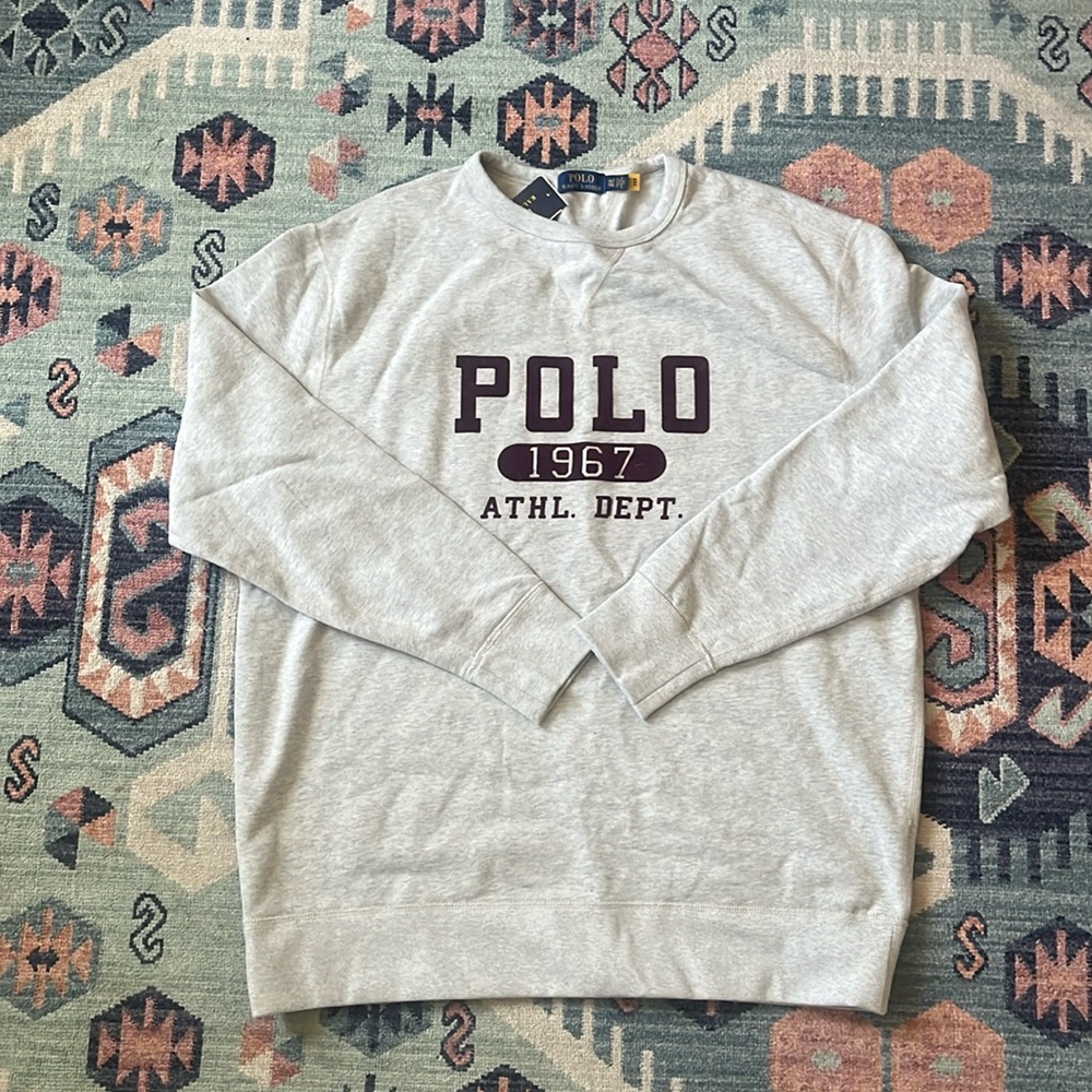 Men’s polo sweat shirt